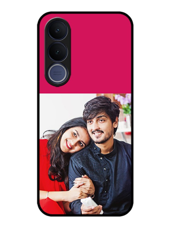 Custom Vivo V70 FE 5G Custom Glass Phone Case - Anniversary Cover Design