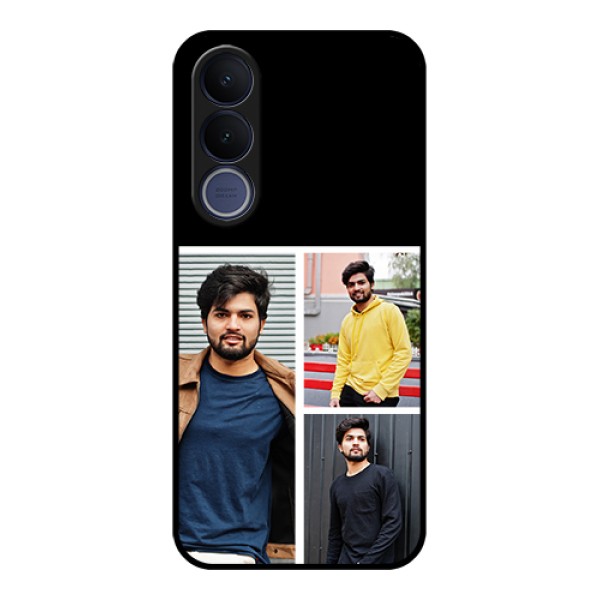 Vivo V70 FE 5G Custom Glass Phone Case - Upload Multiple Picture Design Vivo V70 FE 5G Custom Glass Phone Case - Upload Multiple Picture Design