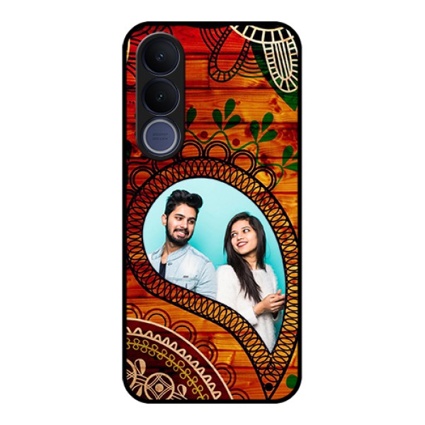 Vivo V70 FE 5G Custom Glass Phone Case - Abstract Colorful Design