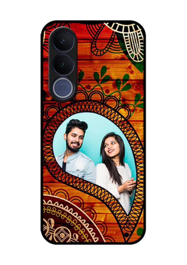 Vivo V70 FE 5G Custom Glass Phone Case - Abstract Colorful Design