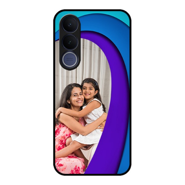 Vivo V70 FE 5G Custom Glass Phone Case - Simple Pattern Design