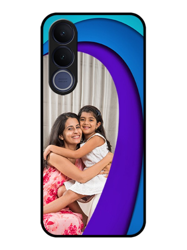 Custom Vivo V70 FE 5G Custom Glass Phone Case - Simple Pattern Design