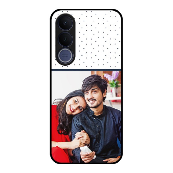 Vivo V70 FE 5G Custom Glass Phone Case - Premium Dot Design