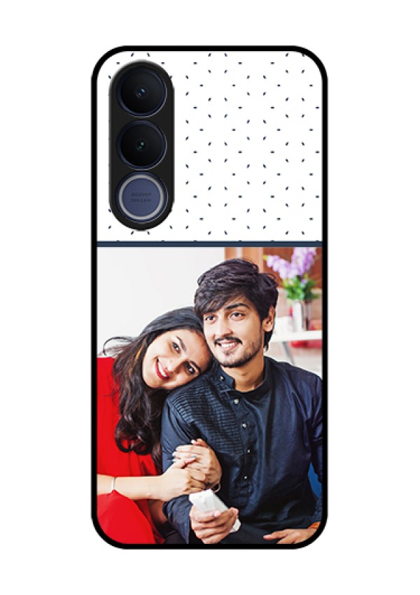 Vivo V70 FE 5G Custom Glass Phone Case - Premium Dot Design