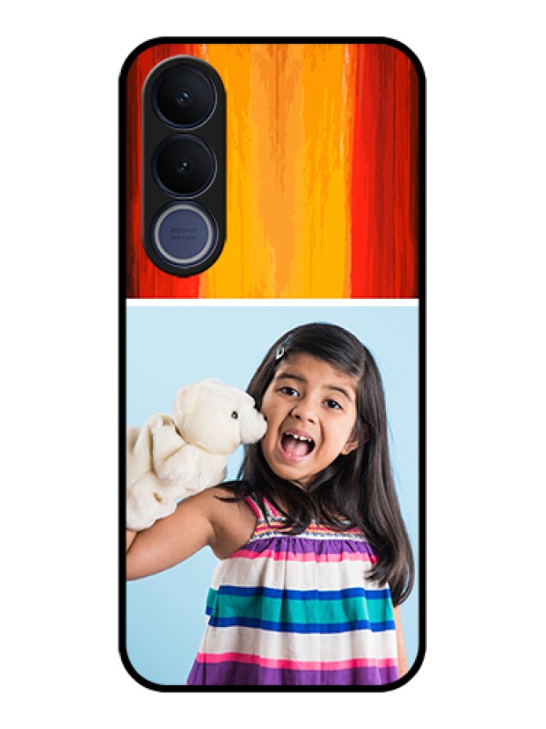 Custom Vivo V70 FE 5G Custom Glass Phone Case - Multi Color Design