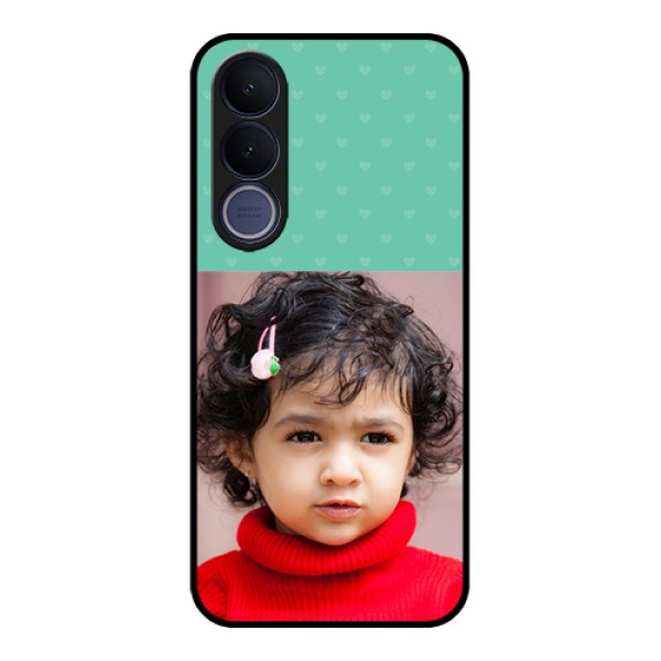 Vivo V70 FE 5G Custom Glass Phone Case - Lovers Picture Design