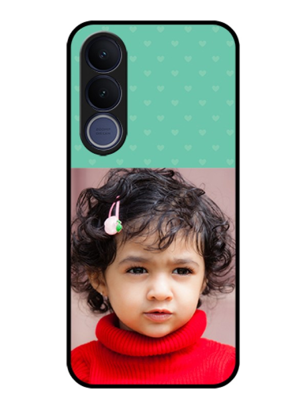 Custom Vivo V70 FE 5G Custom Glass Phone Case - Lovers Picture Design