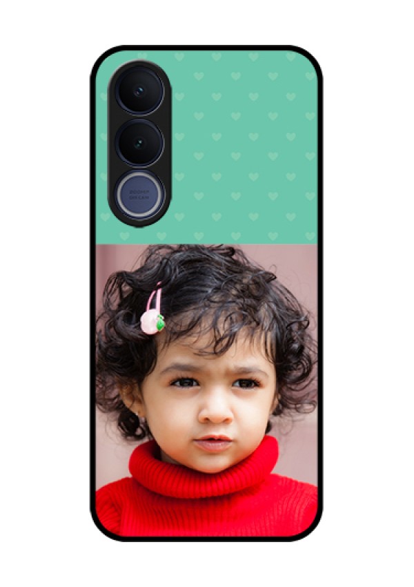 Vivo V70 FE 5G Custom Glass Phone Case - Lovers Picture Design