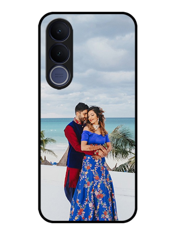 Custom Vivo V70 FE 5G Custom Glass Phone Case - Upload Full Picture Design