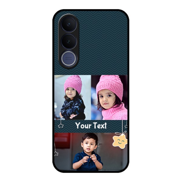 Vivo V70 FE 5G Custom Glass Phone Case - Hanging Stars Design