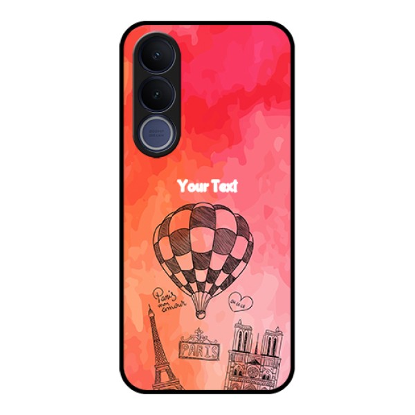 Vivo V70 FE 5G Custom Glass Phone Case - Paris Theme Design