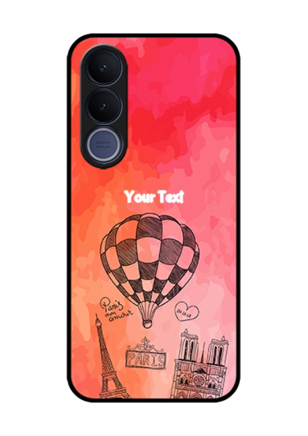 Vivo V70 FE 5G Custom Glass Phone Case - Paris Theme Design