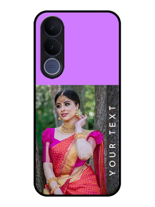 Custom Vivo V70 FE 5G Custom Glass Phone Case - Birthday Icons Design