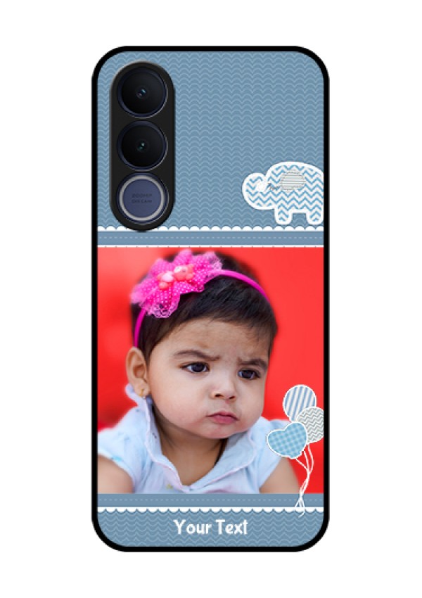 Vivo V70 FE 5G Custom Glass Phone Case - With Kids Pattern Design