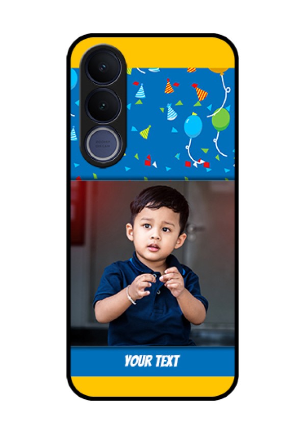 Vivo V70 FE 5G Custom Glass Phone Case - Birthday Wishes Design