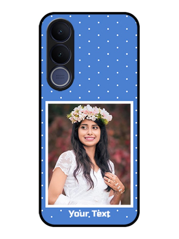 Custom Vivo V70 FE 5G Custom Glass Phone Case - Polka Dots Design
