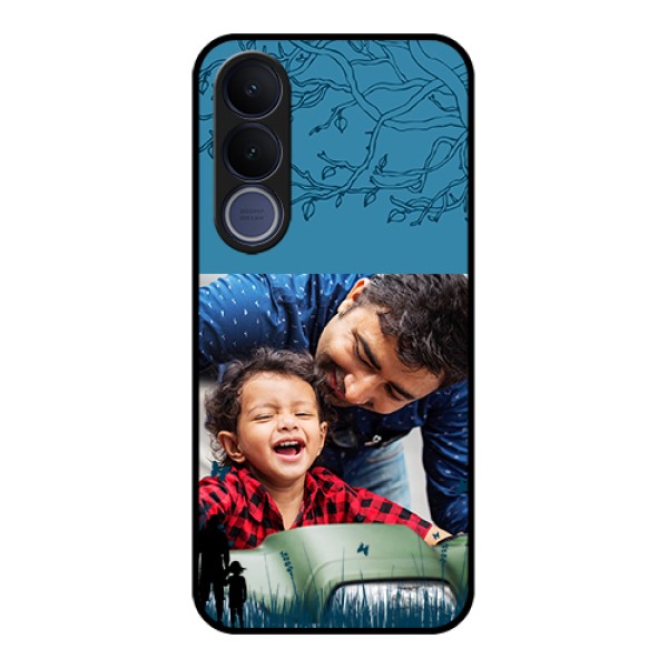 Vivo V70 FE 5G Custom Glass Phone Case - Best Dad Design