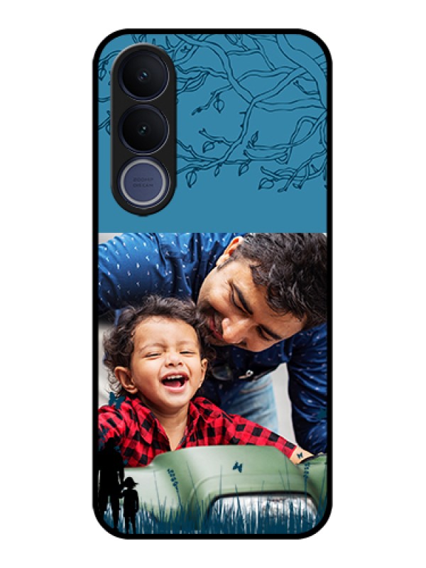 Custom Vivo V70 FE 5G Custom Glass Phone Case - Best Dad Design