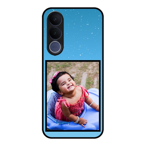 Vivo V70 FE 5G Custom Glass Phone Case - Wave Pattern Colorful Design