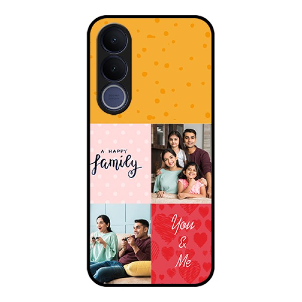 Vivo V70 FE 5G Custom Glass Phone Case - Images With Quotes Design