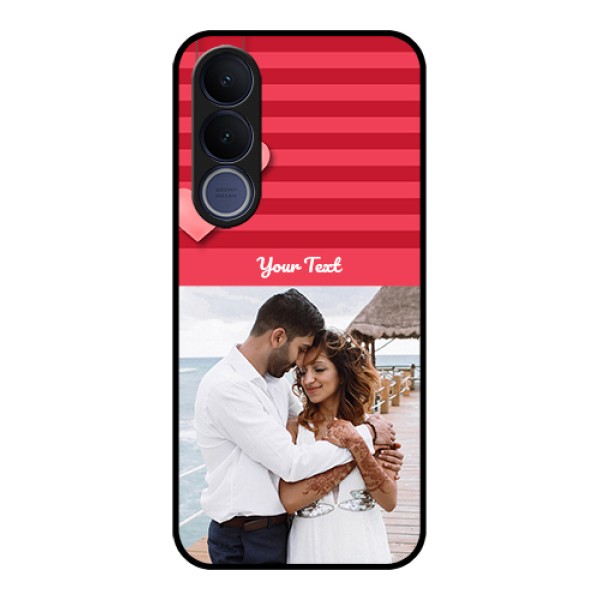 Vivo V70 FE 5G Custom Glass Phone Case - Valentines Day Design