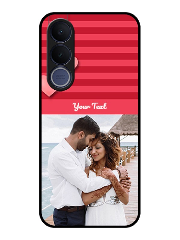 Custom Vivo V70 FE 5G Custom Glass Phone Case - Valentines Day Design