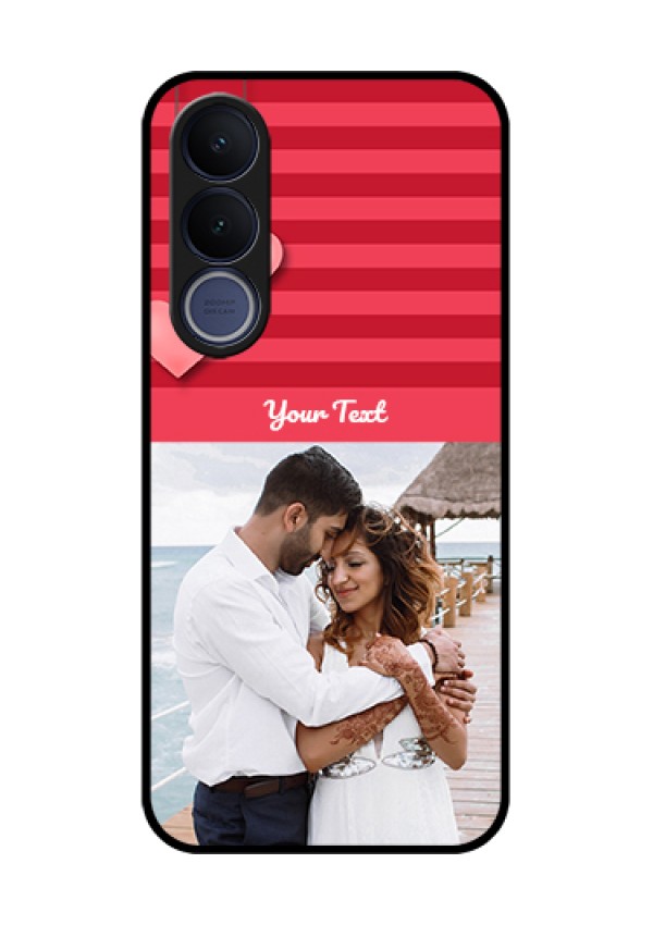 Vivo V70 FE 5G Custom Glass Phone Case - Valentines Day Design