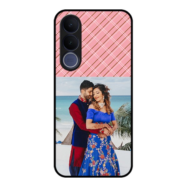 Vivo V70 FE 5G Custom Glass Phone Case - Together Forever Design