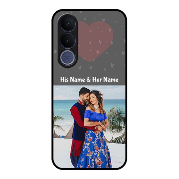 Vivo V70 FE 5G Custom Glass Phone Case - Buy Love Design With Photo Online Vivo V70 FE 5G Custom Glass Phone Case - Buy Love Design With Photo Online