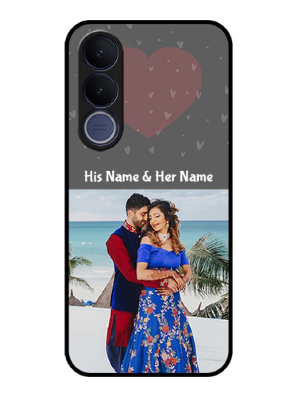 Custom Vivo V70 FE 5G Custom Glass Phone Case - Buy Love Design With Photo Online