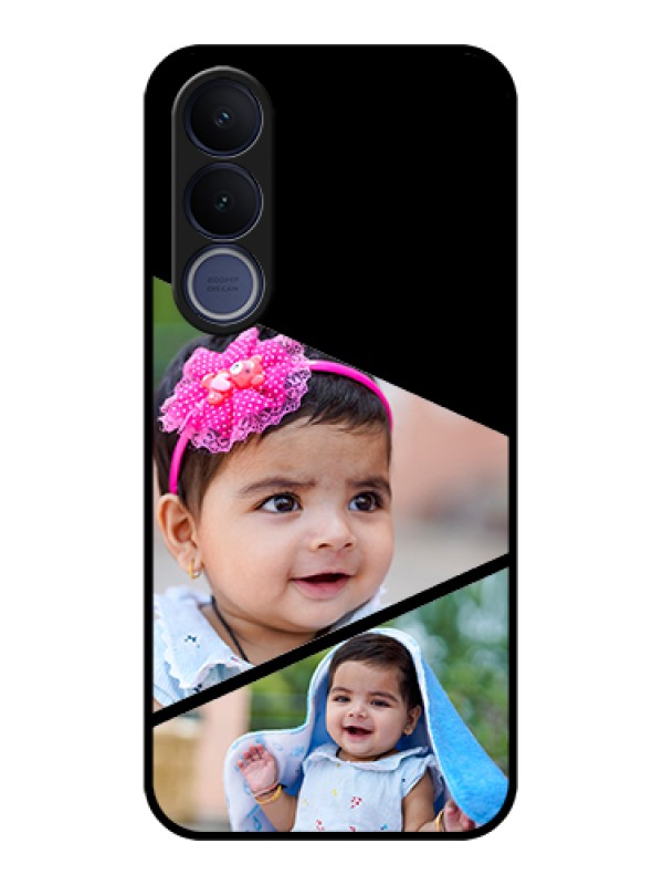 Custom Vivo V70 FE 5G Custom Glass Phone Case - Semi Cut Design