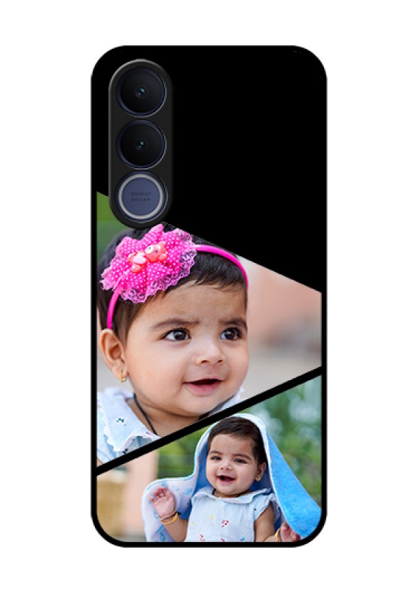 Vivo V70 FE 5G Custom Glass Phone Case - Semi Cut Design