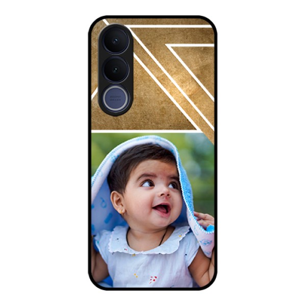 Vivo V70 FE 5G Custom Glass Phone Case - Gradient Abstract Texture Design Vivo V70 FE 5G Custom Glass Phone Case - Gradient Abstract Texture Design
