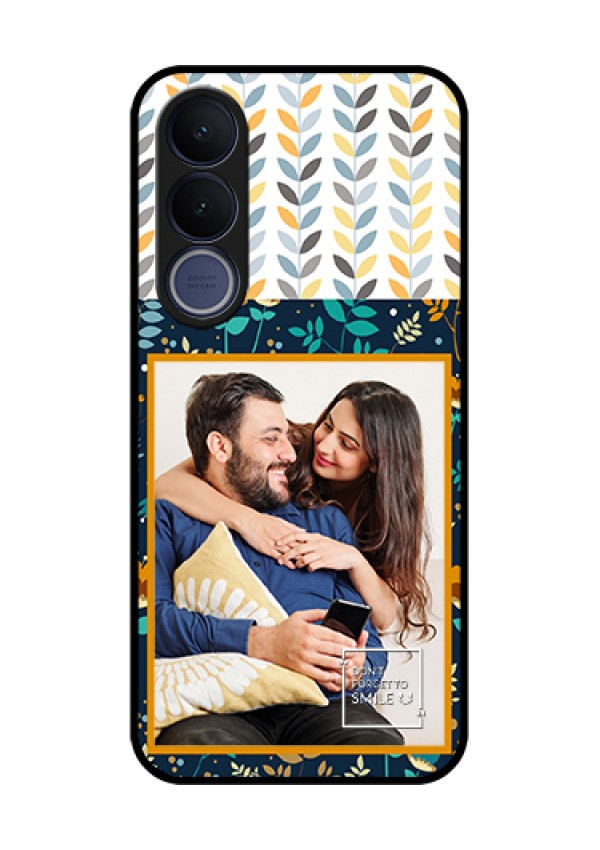 Vivo V70 FE 5G Custom Glass Phone Case - Pattern Design