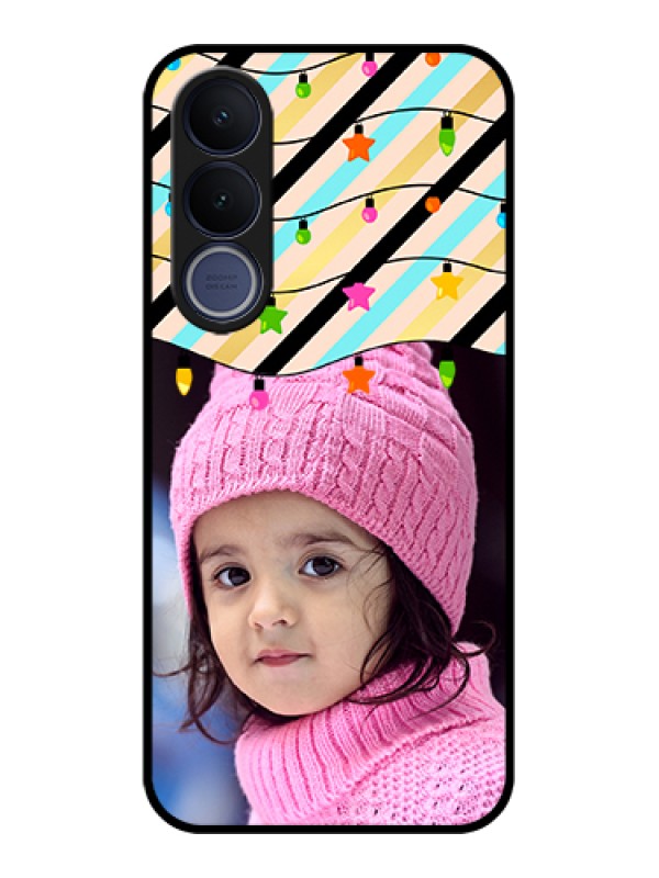 Custom Vivo V70 FE 5G Custom Glass Phone Case - Lights Hanging Design