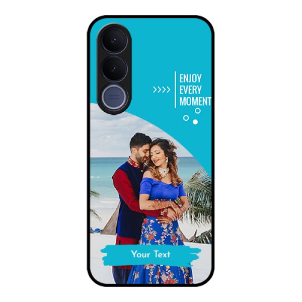 Vivo V70 FE 5G Custom Glass Phone Case - Happy Moment Design