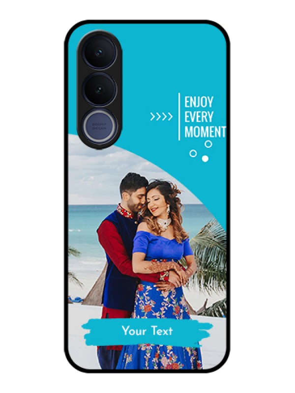 Custom Vivo V70 FE 5G Custom Glass Phone Case - Happy Moment Design