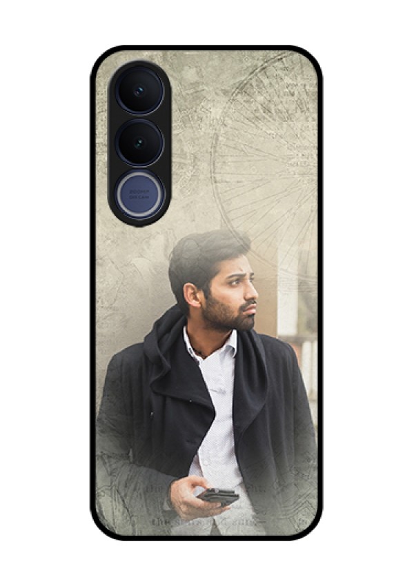 Vivo V70 FE 5G Custom Glass Phone Case - With Vintage Design