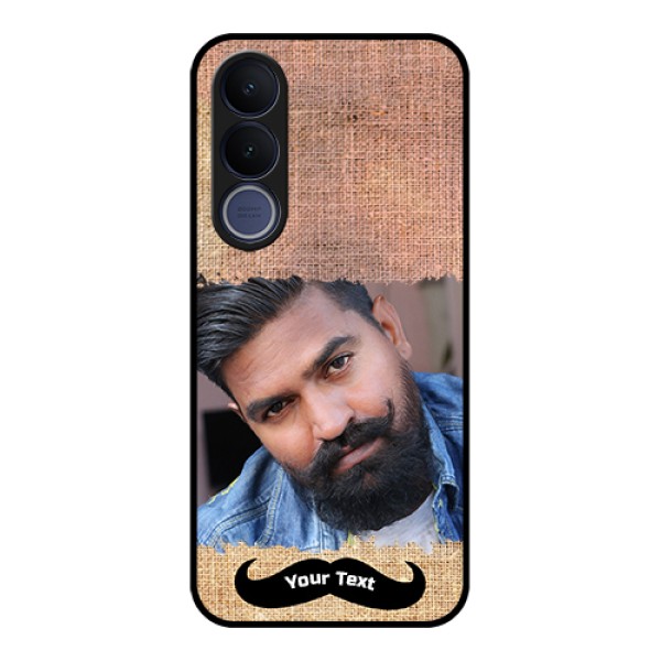 Vivo V70 FE 5G Custom Glass Phone Case - With Texture Design