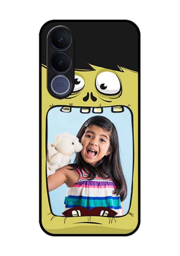 Vivo V70 FE 5G Custom Glass Phone Case - Cartoon Monster Back Case Design