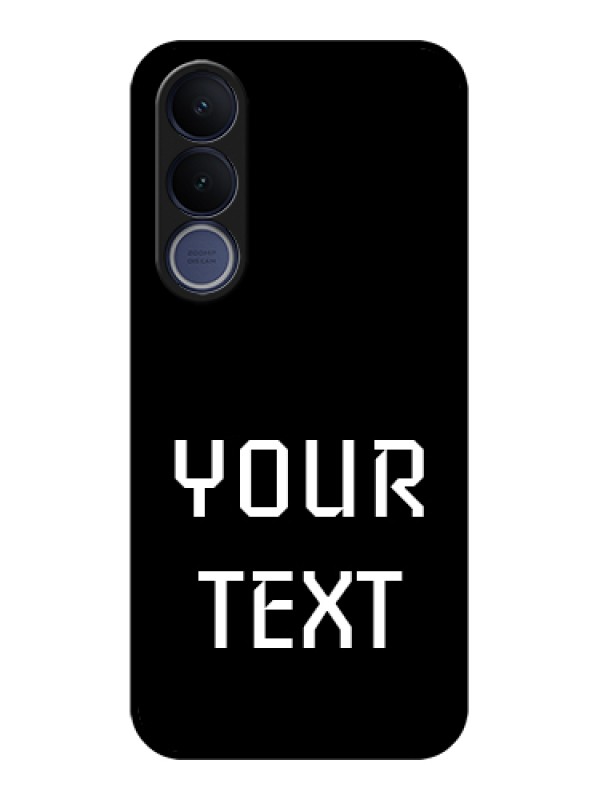 Custom Vivo V70 FE 5G Custom Glass Phone Case - Your Name Design