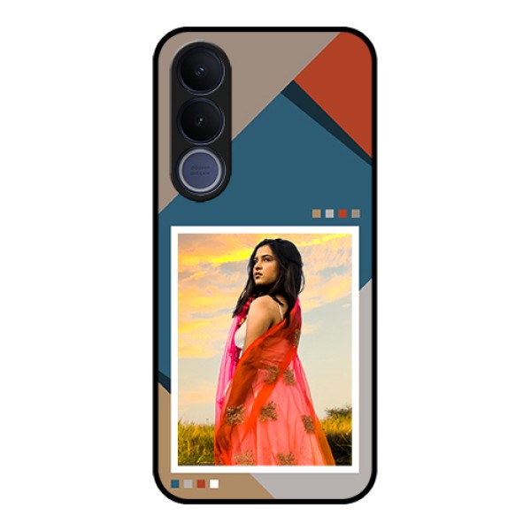 Vivo V70 FE 5G Custom Glass Phone Case - Retro Color Pallet Design