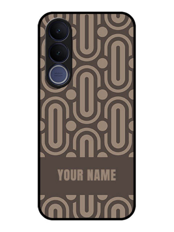 Custom Vivo V70 FE 5G Custom Glass Phone Case - Captivating Zero Pattern Design