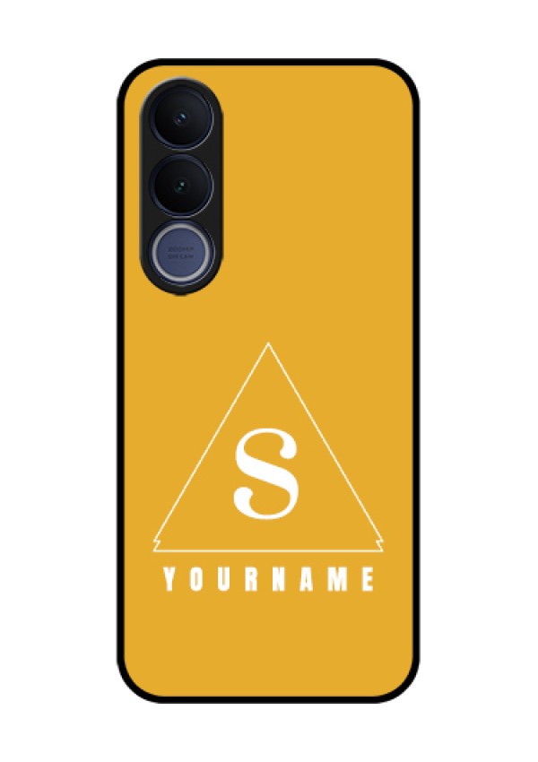 Vivo V70 FE 5G Custom Glass Phone Case - Simple Triangle Design