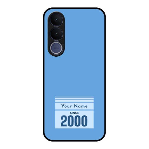 Vivo V70 FE 5G Custom Glass Phone Case - Custom Year Of Birth Design