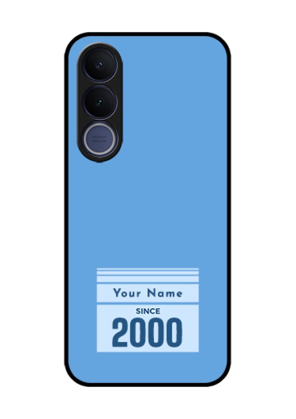 Vivo V70 FE 5G Custom Glass Phone Case - Custom Year Of Birth Design