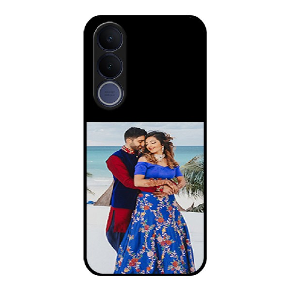 Vivo V70 FE 5G Custom Glass Phone Case - Upload Full Picture With Custom Color Design Vivo V70 FE 5G Custom Glass Phone Case - Upload Full Picture With Custom Color Design