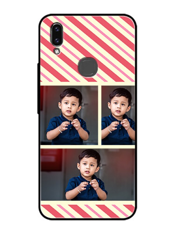 Custom Vivo V9 Pro Personalized Glass Phone Case  - Picture Upload Mobile Case Design