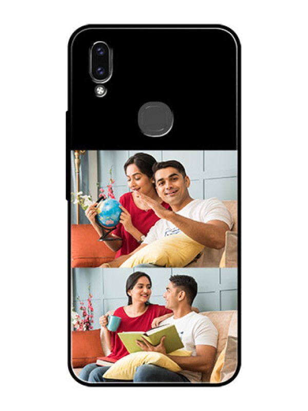 Custom Vivo V9 Youth 2 Images on Glass Phone Cover