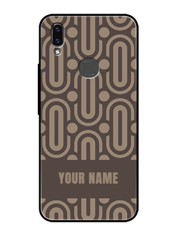 Custom Vivo V9 Youth Custom Glass Phone Case - Captivating Zero Pattern Design
